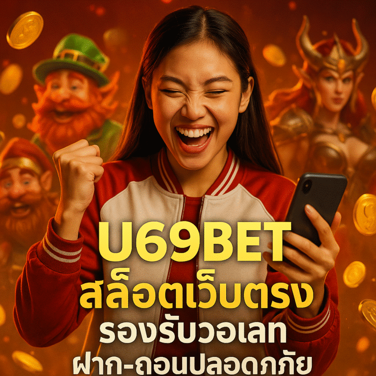 U69BET สล็อตเว็บตรง รองรับวอเลท ฝาก-ถอนปลอดภัย