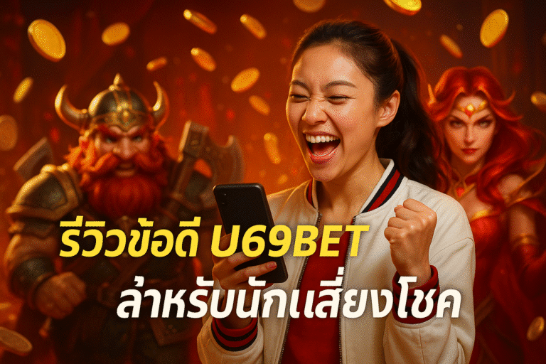รีวิวข้อดี U69BET สำหรับนักเสี่ยงโชค