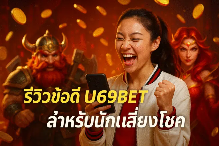 รีวิวข้อดี U69BET สำหรับนักเสี่ยงโชค