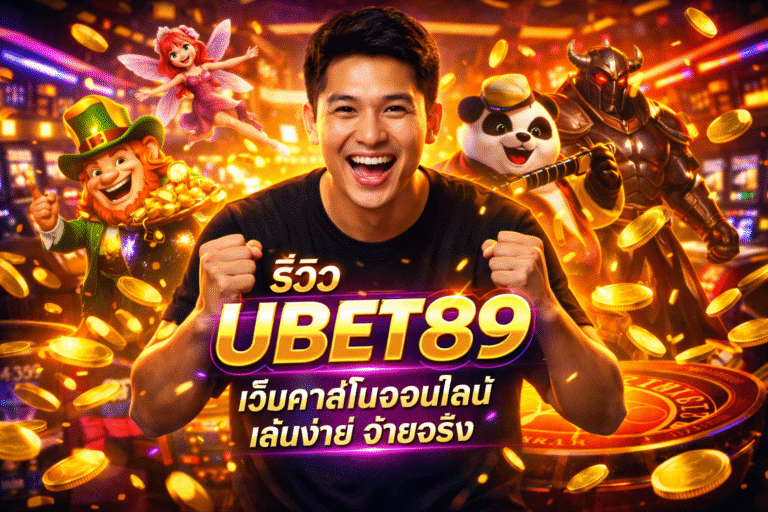 รีวิว UBET89 เว็บคาสิโนออนไลน์ เล่นง่าย จ่ายจริง