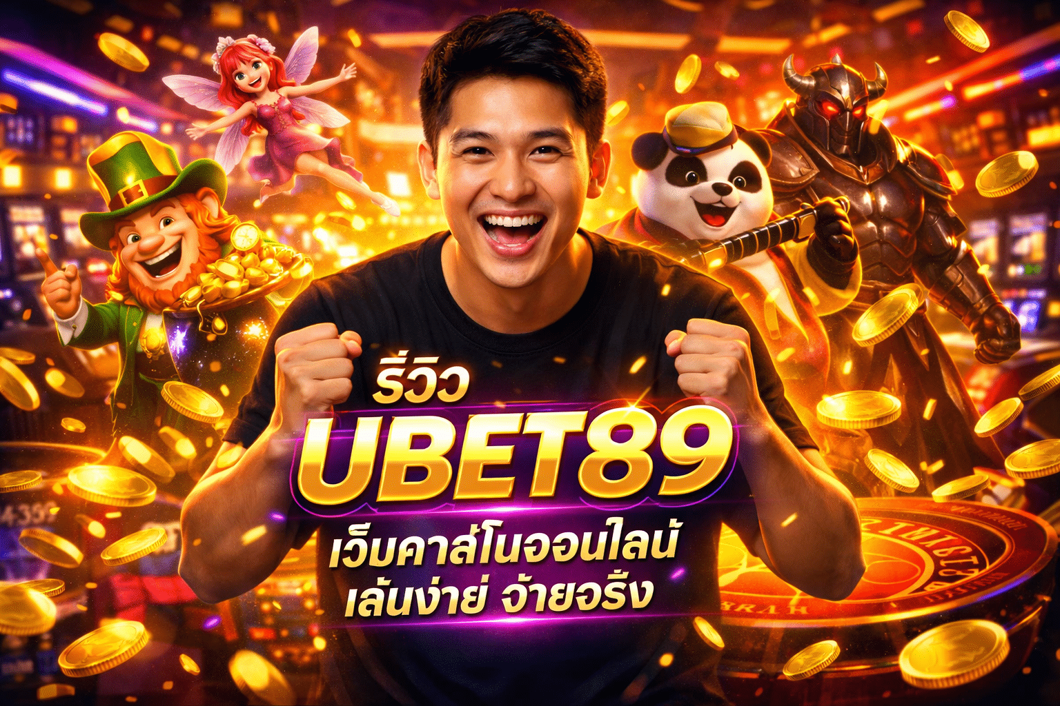 รีวิว UBET89 เว็บคาสิโนออนไลน์ เล่นง่าย จ่ายจริง