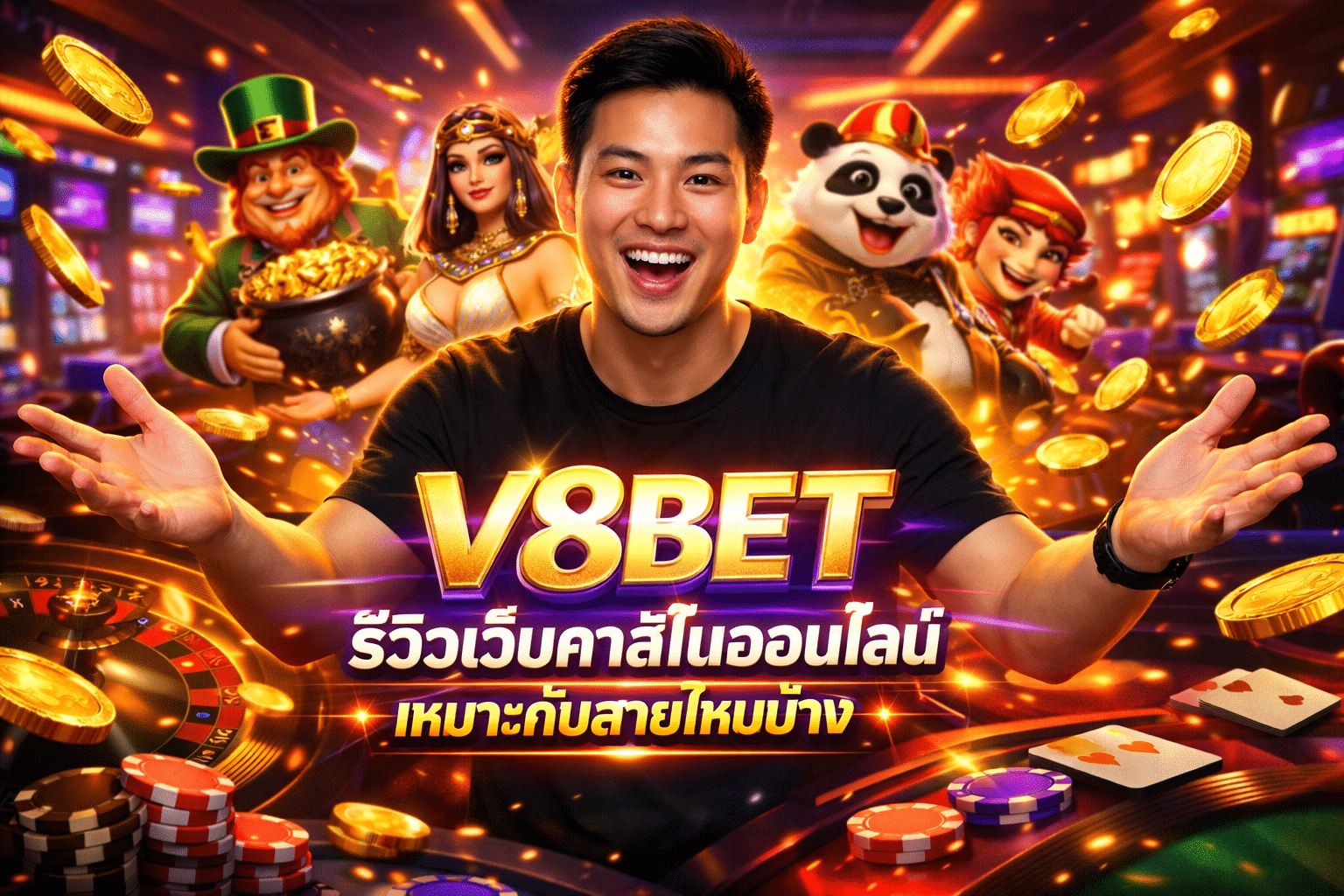 V8BET รีวิวเว็บคาสิโนออนไลน์ เหมาะกับสายไหนบ้าง
